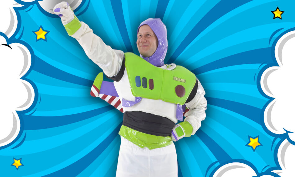 Toy Story main character Buzz Lightyear costume